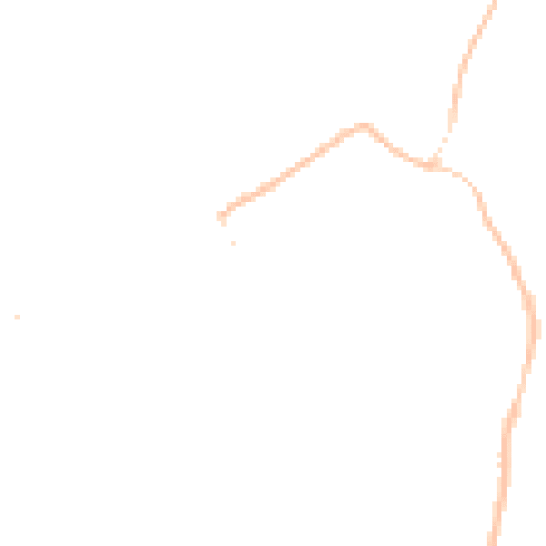Night-time road noise heatmap for OX7 3PH