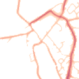 Daytime road noise heatmap for OX7 3PL