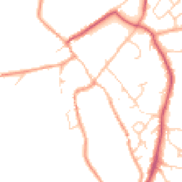 Daytime road noise heatmap for OX7 3PP