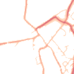 Daytime road noise heatmap for OX7 3QD