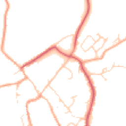 Daytime road noise heatmap for OX7 3QR