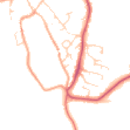 Daytime road noise heatmap for OX7 3SW