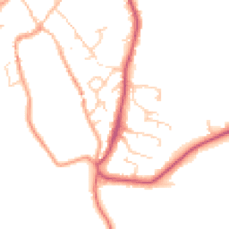 Daytime road noise heatmap for OX7 3SX