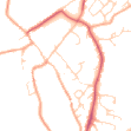 Daytime road noise heatmap for OX7 3TE