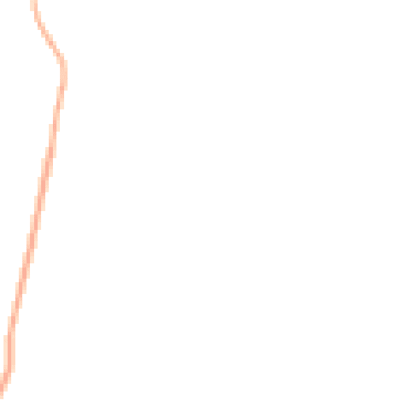 Night-time road noise heatmap for OX7 4AJ
