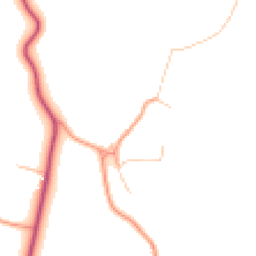 Daytime road noise heatmap for OX7 4AL