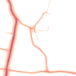 Daytime road noise heatmap for OX7 4AN