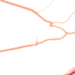 Daytime road noise heatmap for OX7 4AY
