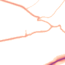 Daytime road noise heatmap for OX7 4BA