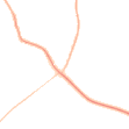 Night-time road noise heatmap for OX7 4BX