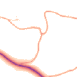 Daytime road noise heatmap for OX7 4DY