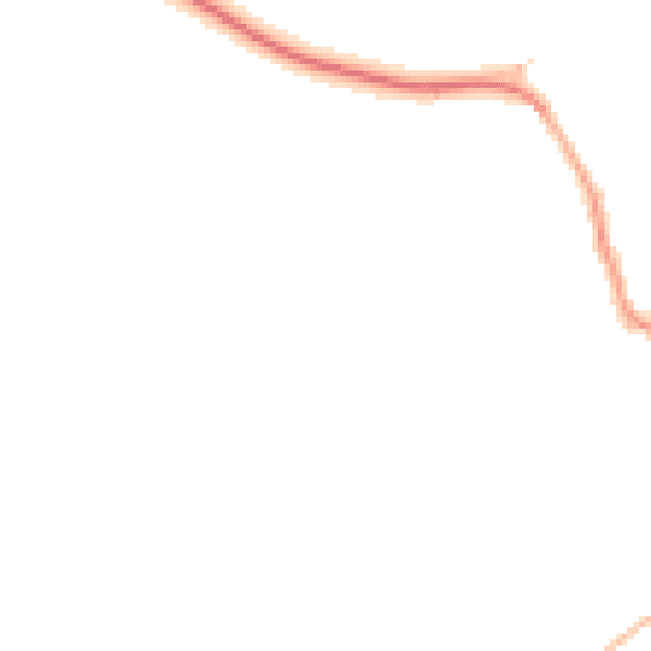 Night-time road noise heatmap for OX7 4HH