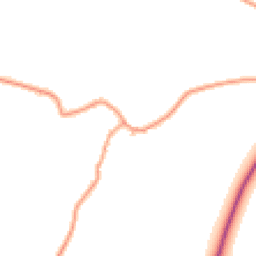 Daytime road noise heatmap for OX7 4JB