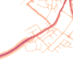 Daytime road noise heatmap for OX7 5EA