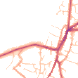 Daytime road noise heatmap for OX7 5ED