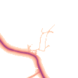 Daytime road noise heatmap for OX7 5FG