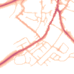 Daytime road noise heatmap for OX7 5HL