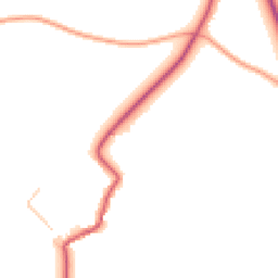 Daytime road noise heatmap for OX7 5PX