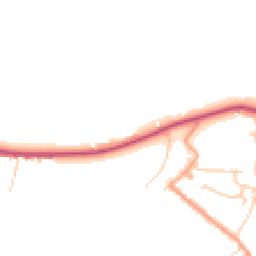 Daytime road noise heatmap for OX7 5XW