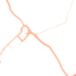 Daytime road noise heatmap for OX7 6AN