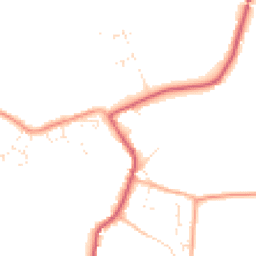 Daytime road noise heatmap for OX7 6BN