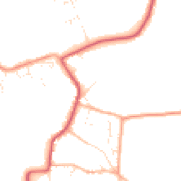 Daytime road noise heatmap for OX7 6BS