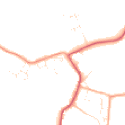 Daytime road noise heatmap for OX7 6BX