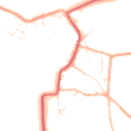 Daytime road noise heatmap for OX7 6DG