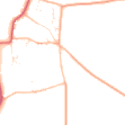 Daytime road noise heatmap for OX7 6DX