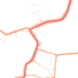 Daytime road noise heatmap for OX7 6EB