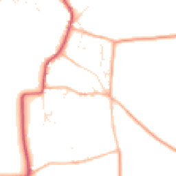 Daytime road noise heatmap for OX7 6EH