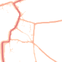 Daytime road noise heatmap for OX7 6EJ