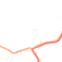 Daytime road noise heatmap for OX7 6EL