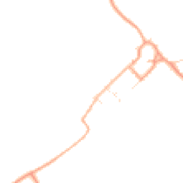Daytime road noise heatmap for OX7 6EQ