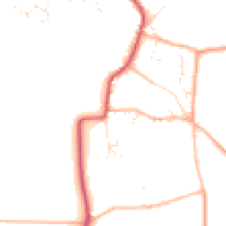 Daytime road noise heatmap for OX7 6FN