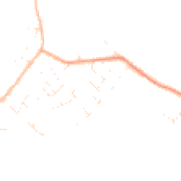 Daytime road noise heatmap for OX7 6JD