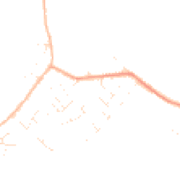 Daytime road noise heatmap for OX7 6JF