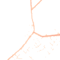 Daytime road noise heatmap for OX7 6JQ