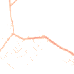 Daytime road noise heatmap for OX7 6JU