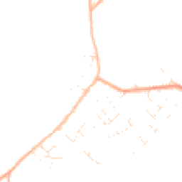 Daytime road noise heatmap for OX7 6LA