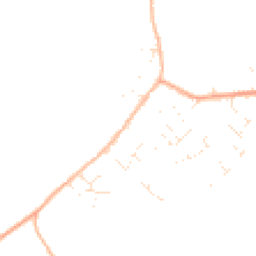 Daytime road noise heatmap for OX7 6LD