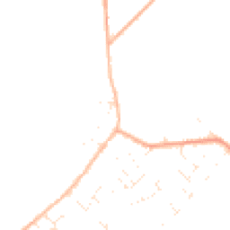 Daytime road noise heatmap for OX7 6LF