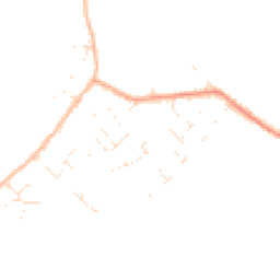 Daytime road noise heatmap for OX7 6LS