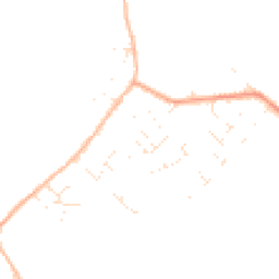 Daytime road noise heatmap for OX7 6LU
