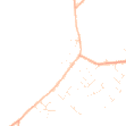 Daytime road noise heatmap for OX7 6LX