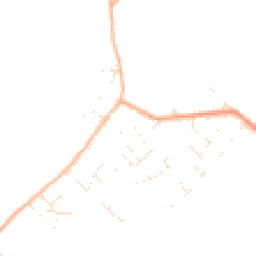 Daytime road noise heatmap for OX7 6LY