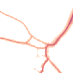 Daytime road noise heatmap for OX7 6NA
