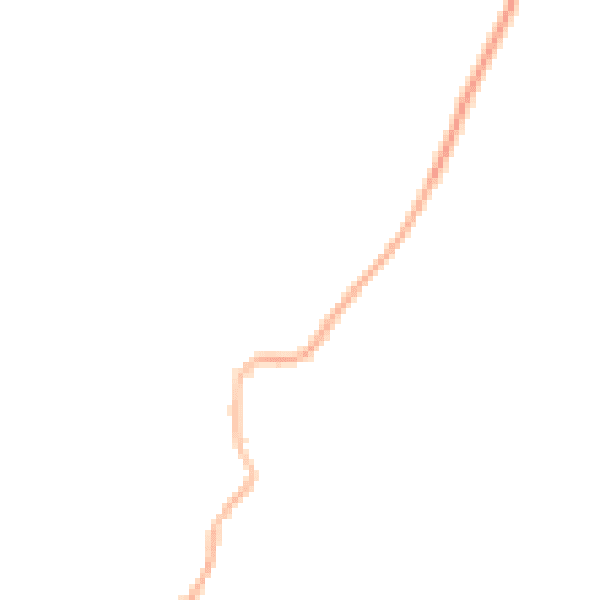 Night-time road noise heatmap for OX7 6NG
