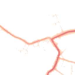 Daytime road noise heatmap for OX7 6NS