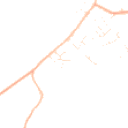 Daytime road noise heatmap for OX7 6RF